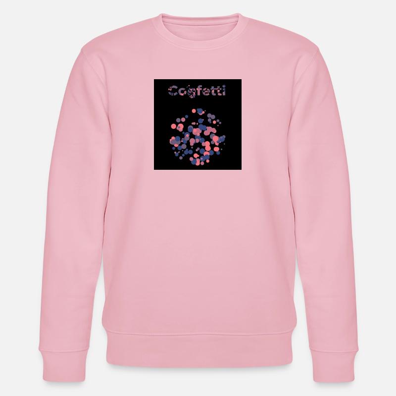 Konfetti - Stanley/Stella Unisex Bio-Sweatshirt CHANGER  - Hellrosa