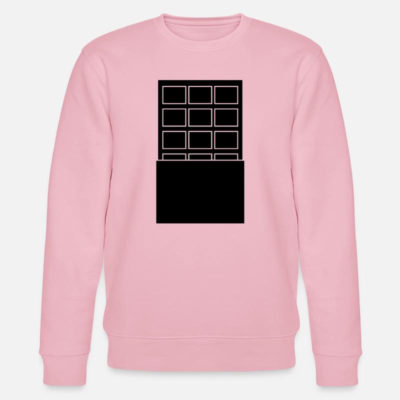 Schokolade - Stanley/Stella Unisex Bio-Sweatshirt CHANGER  - Hellrosa