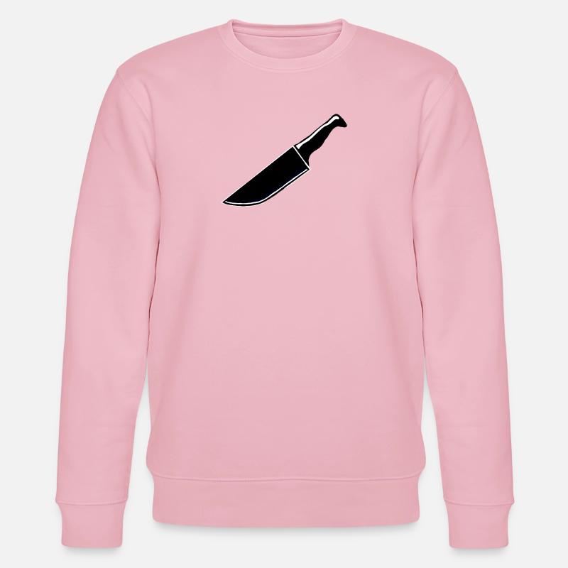 Scharfes Messer - Stanley/Stella Unisex Bio-Sweatshirt CHANGER  - Hellrosa