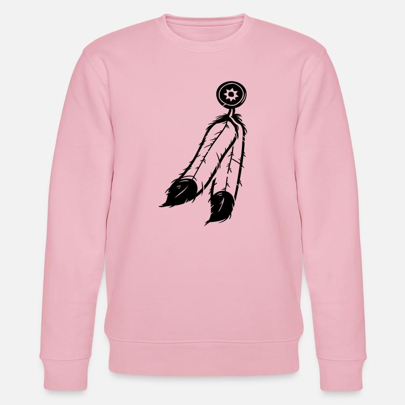 Feder Schmuck - Stanley/Stella Unisex Bio-Sweatshirt CHANGER  - Hellrosa