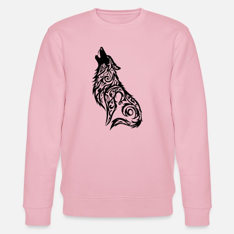 Wolf Tribal Tattoo - Stanley/Stella Unisex Bio-Sweatshirt CHANGER  - Hellrosa