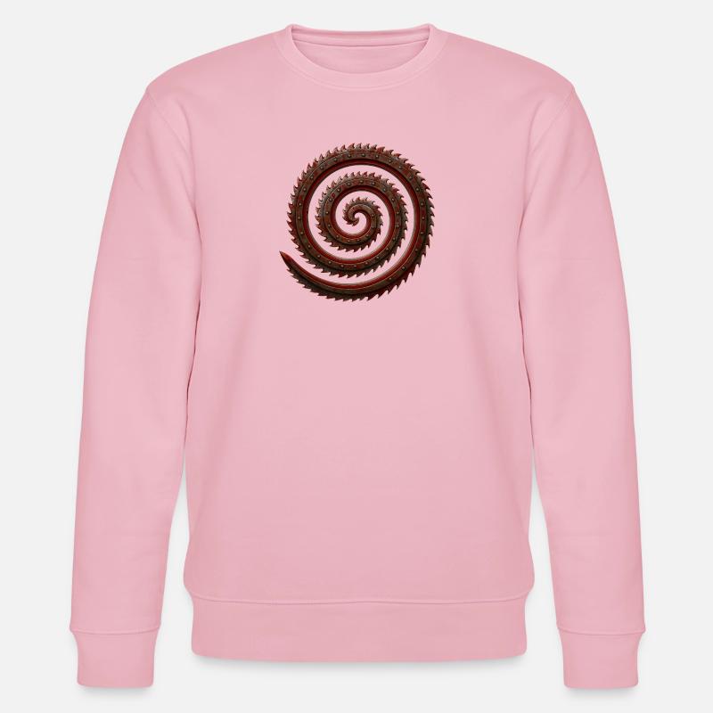 Das Kramer Gebirge - Stanley/Stella Unisex Bio-Sweatshirt CHANGER  - Hellrosa