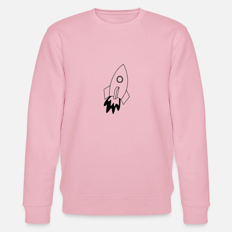 L’espace - Sweat bio CHANGER Stanley/Stella Unisexe - rose pâle