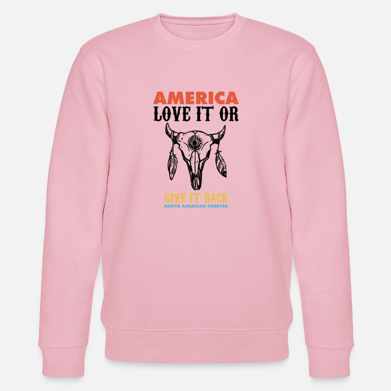 american native, deadly day, apache - Stanley/Stella Unisex Bio-Sweatshirt CHANGER  - Hellrosa