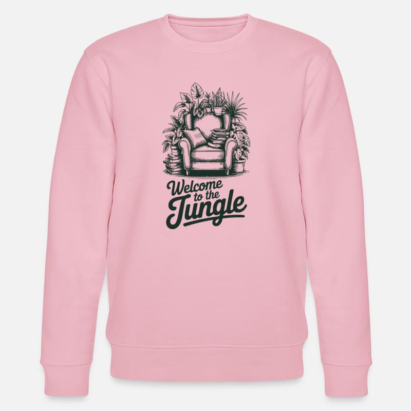 Cluttercore Enthusiast - Stanley/Stella Unisex Bio-Sweatshirt CHANGER  - Hellrosa