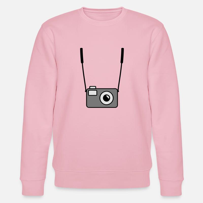 camera - Stanley/Stella Unisex Bio-Sweatshirt CHANGER  - Hellrosa
