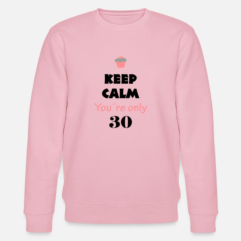 birthday 30 - Stanley/Stella CHANGER Unisex Organic Sweatshirt - cotton pink