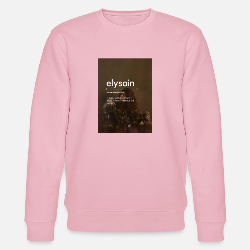elysain Definition - Stanley/Stella Unisex Bio-Sweatshirt CHANGER  - Hellrosa