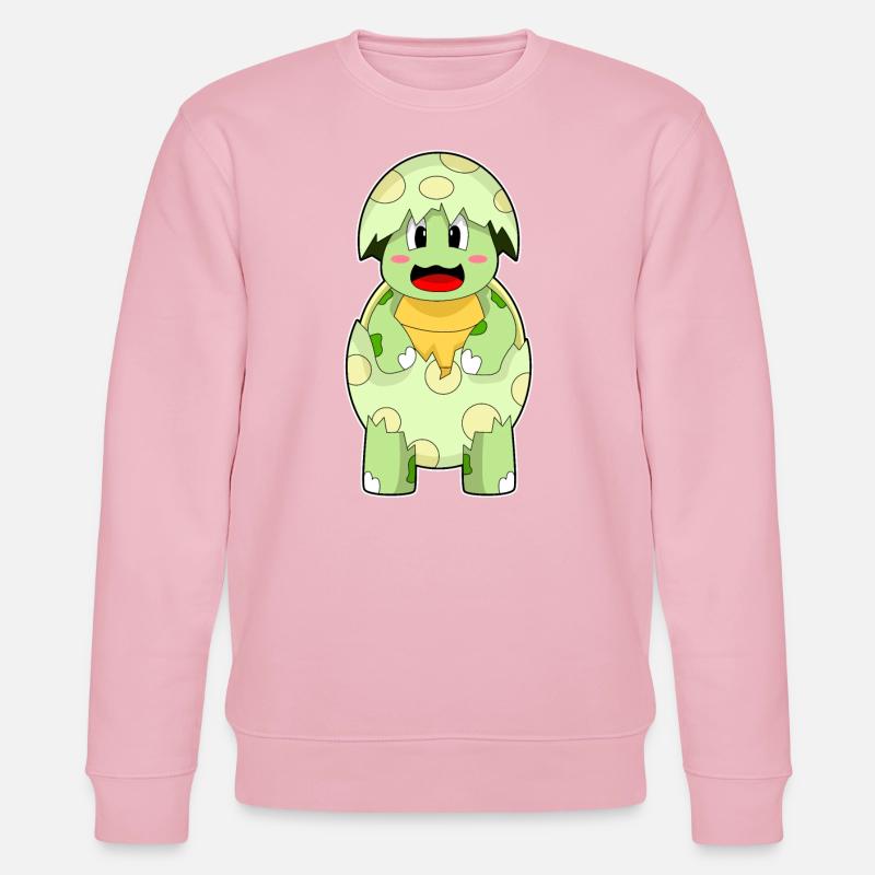 Turtle Eggshell - Stanley/Stella CHANGER Unisex Organic Sweatshirt - cotton pink