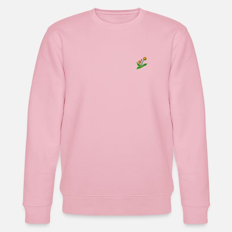 Dandelion - Stanley/Stella Unisex Bio-Sweatshirt CHANGER  - Hellrosa