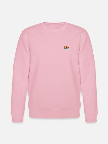 Voilier - Sweat bio CHANGER Stanley/Stella Unisexe - rose pâle