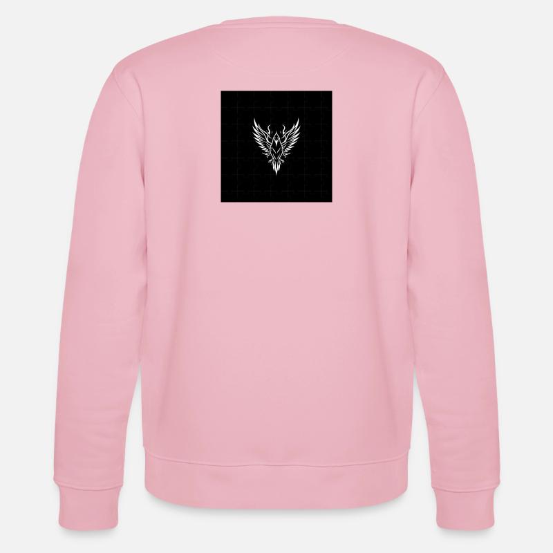 Schwarzer Adler - Stanley/Stella Unisex Bio-Sweatshirt CHANGER  - Hellrosa