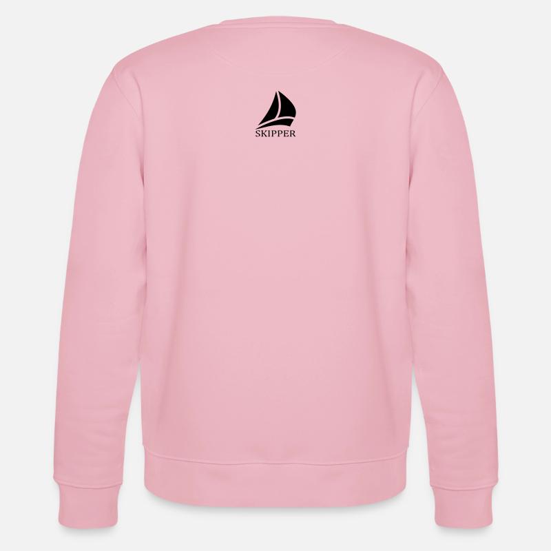 skipper segelboot logo - Stanley/Stella Unisex Bio-Sweatshirt CHANGER  - Hellrosa
