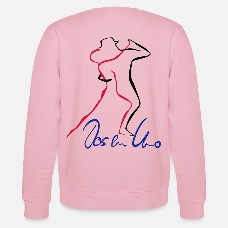 Tango Dos en Uno - Stanley/Stella Unisex Bio-Sweatshirt CHANGER - Hellrosa