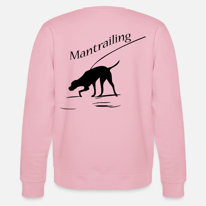 Mantrailing - Stanley/Stella Unisex Bio-Sweatshirt CHANGER  - Hellrosa
