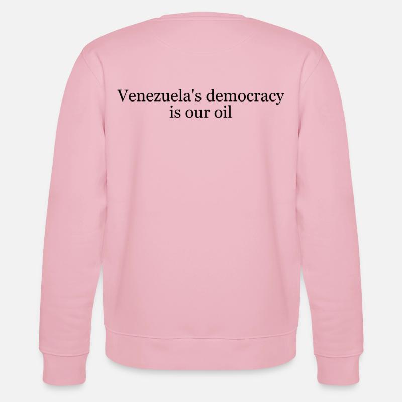 Venezuelaisches Öl - Stanley/Stella Unisex Bio-Sweatshirt CHANGER - Hellrosa