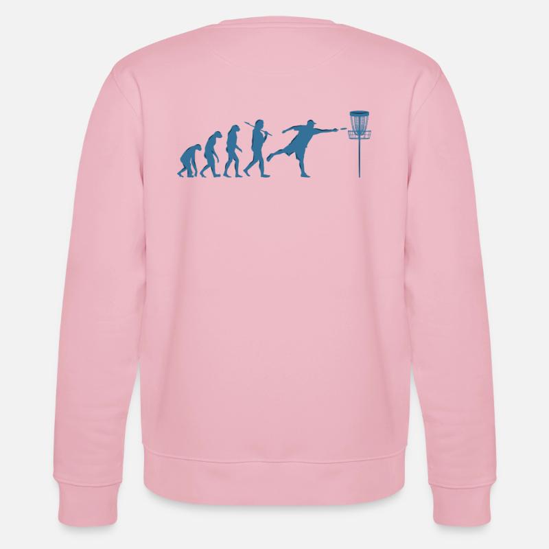 Disc Golf Evolution - Sweat bio CHANGER Stanley/Stella Unisexe - rose pâle