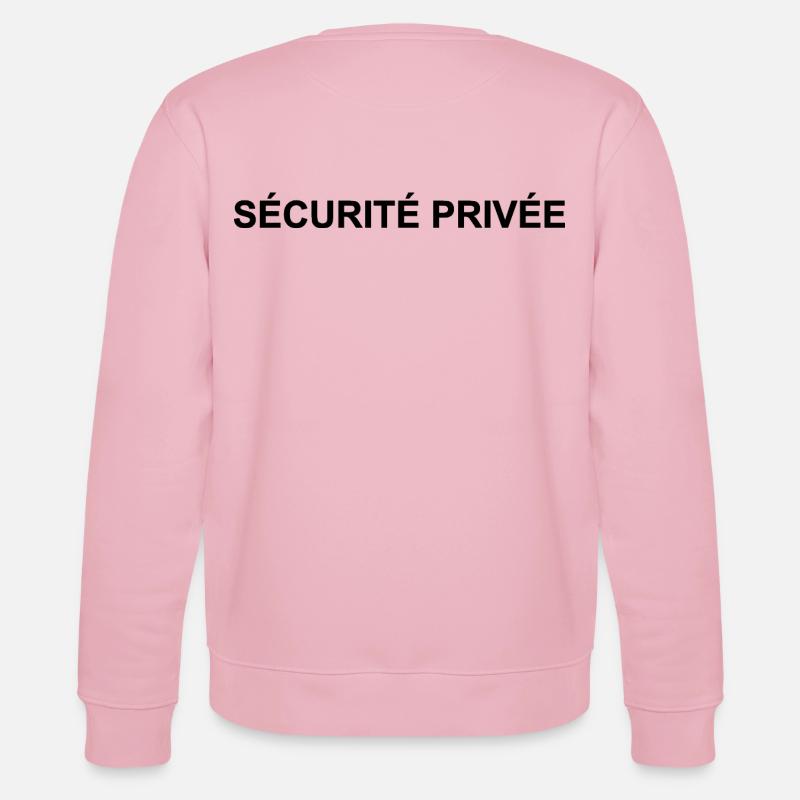 Sécurité Privée | Agent de sécurité - Sweat bio CHANGER Stanley/Stella Unisexe - rose pâle