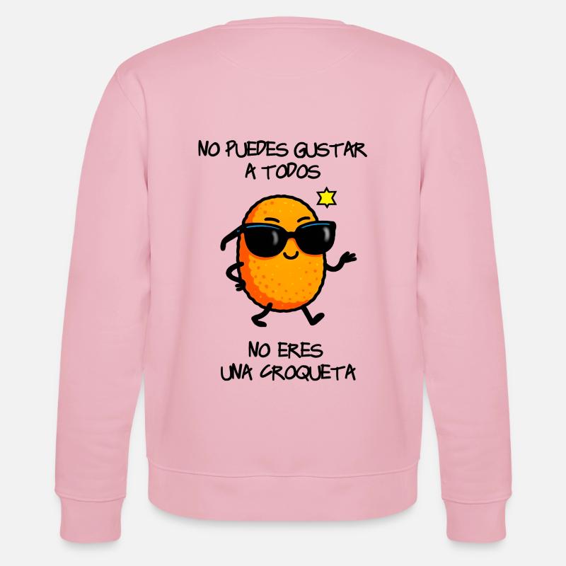 Mode Krokette - Stanley/Stella Unisex Bio-Sweatshirt CHANGER  - Hellrosa