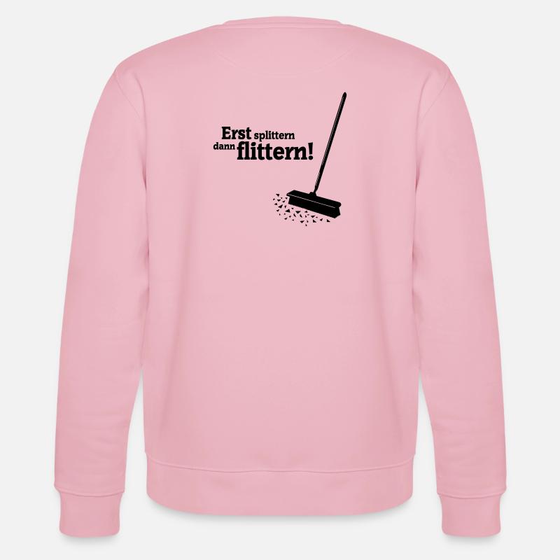 Polterabend - Stanley/Stella Unisex Bio-Sweatshirt CHANGER  - Hellrosa