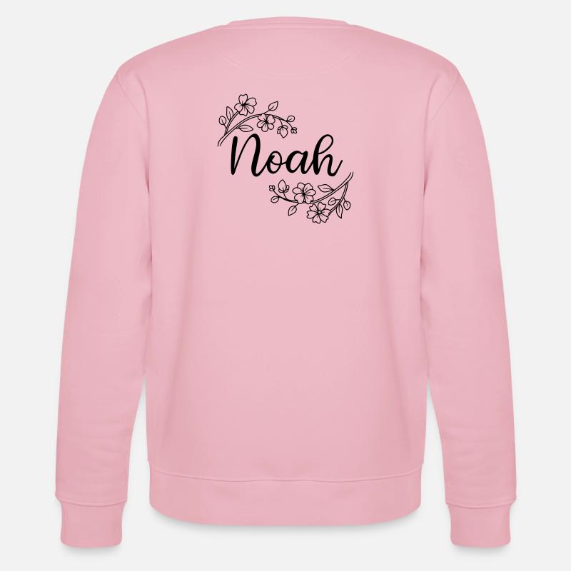 Noé | Nom du nom | Vectographie ! - Sweat bio CHANGER Stanley/Stella Unisexe - rose pâle
