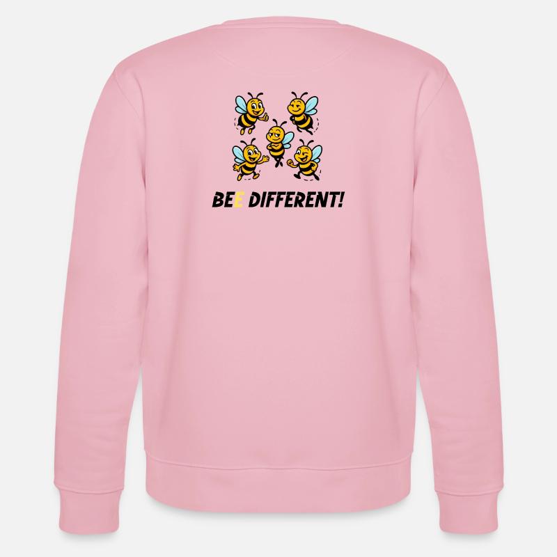 BEE DIFFERENT! - Stanley/Stella Unisex Bio-Sweatshirt CHANGER  - Hellrosa