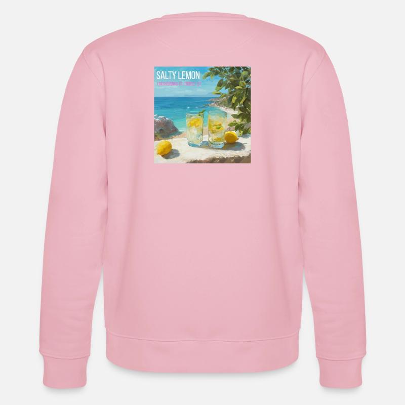 Magic Salt Lemon Beach 87 - Sweat bio CHANGER Stanley/Stella Unisexe - rose pâle