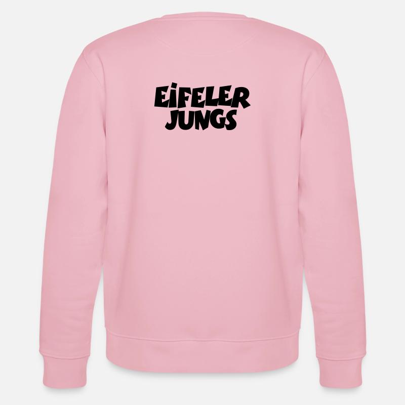 Eifeler Jungs aus der Eifel - Stanley/Stella Unisex Bio-Sweatshirt CHANGER  - Hellrosa