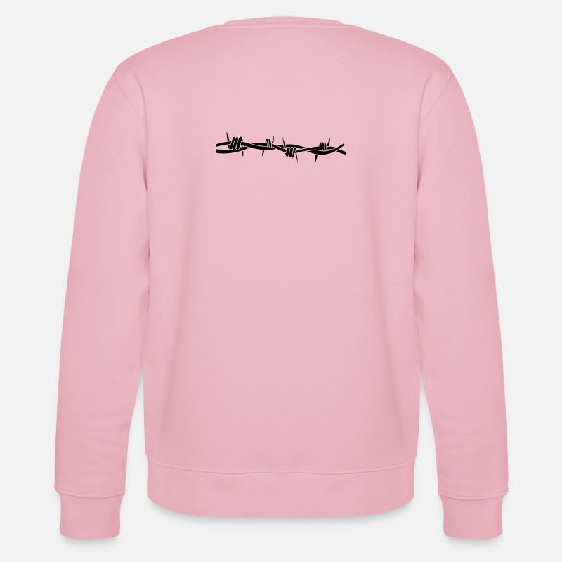 stacheldraht - Stanley/Stella CHANGER Unisex Organic Sweatshirt - cotton pink
