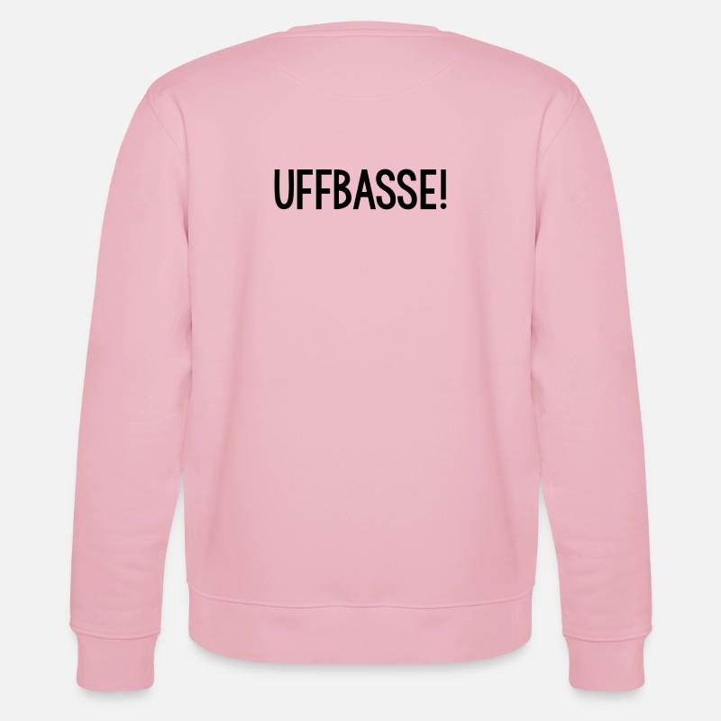 UFFBASSE Dialekt badisch - Stanley/Stella Unisex Bio-Sweatshirt CHANGER  - Hellrosa