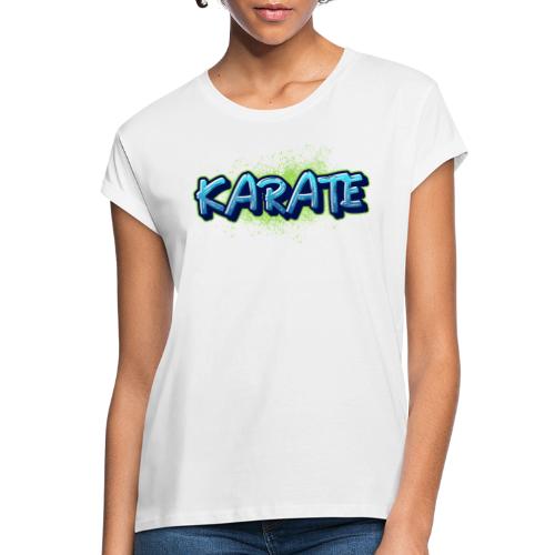 Graffiti Karate - Frauen Oversize T-Shirt