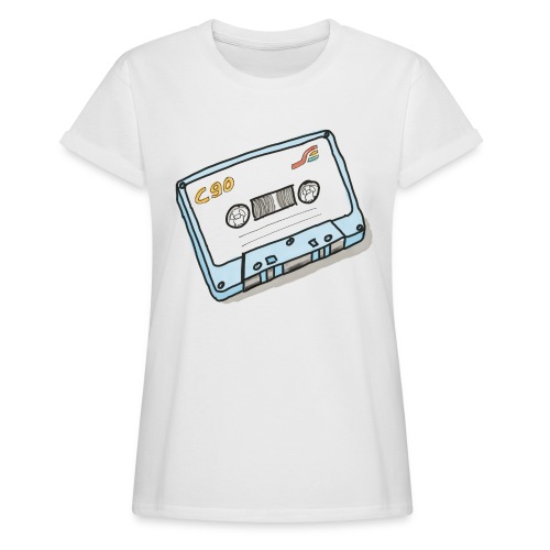 Cassette - Frauen Oversize T-Shirt