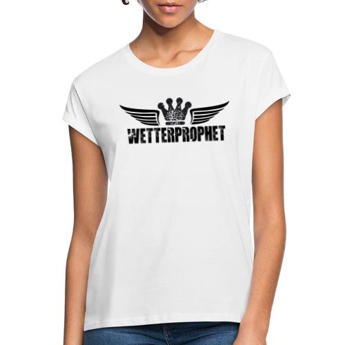 Wetterprophet Logo 2022 Wings black - Frauen Oversize T-Shirt