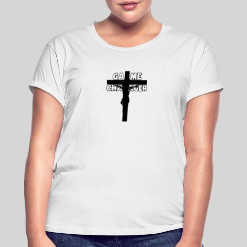 Jesus ist der Game Changer deines Lebens - Frauen Oversize T-Shirt