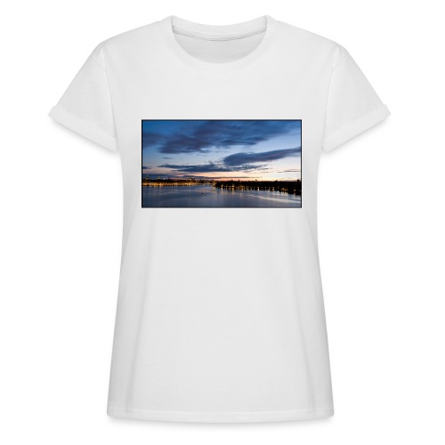 Sommarnatt1 - Oversize-T-shirt dam