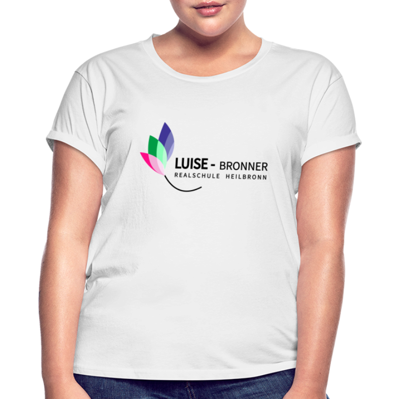 Logo LBRS schwarz - Frauen Oversize T-Shirt