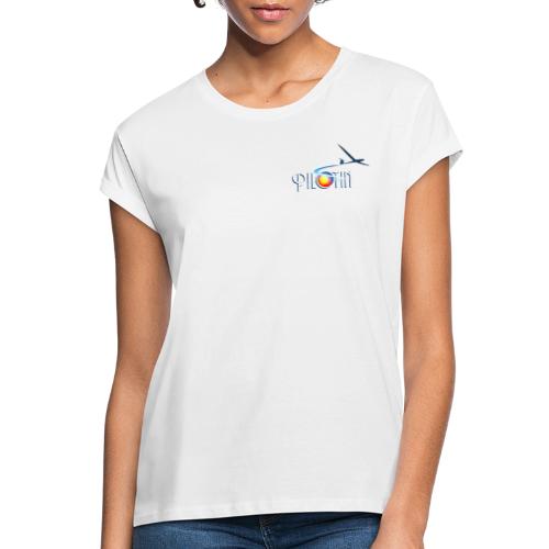 Logo Pilotin - Frauen Oversize T-Shirt