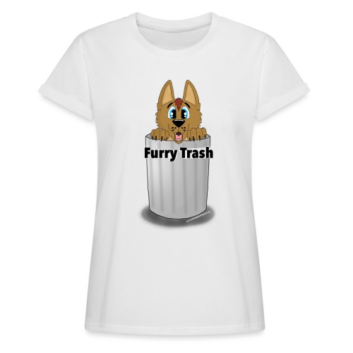 Furry Trash - Dame oversize T-shirt