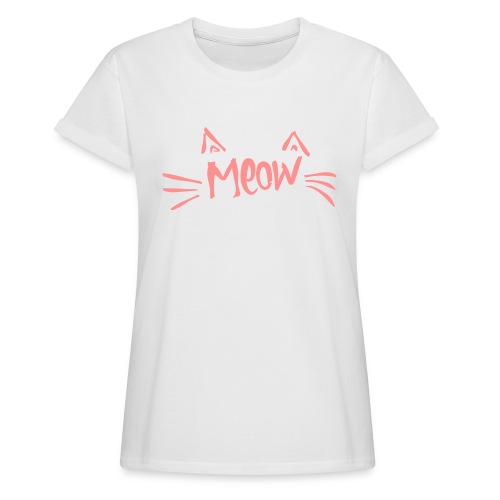 Vorschau: meow2 - Frauen Oversize T-Shirt