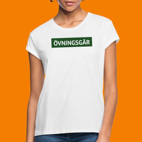 Övningsgår - Oversize-T-shirt dam