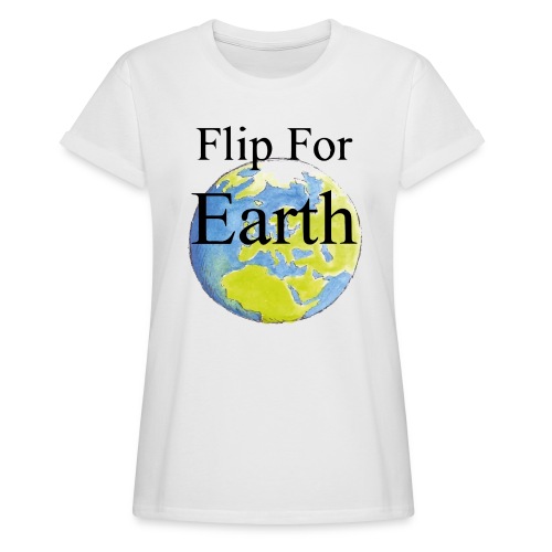 flip_for_earth - Oversize-T-shirt dam