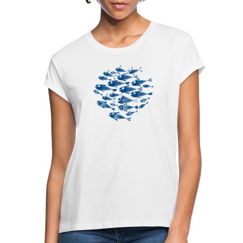 Banco di pesci / Banco del pesce - Maglietta ampia da donna