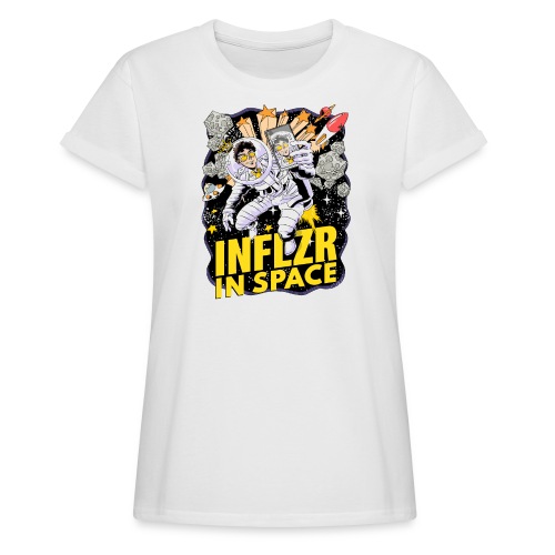 INFLZR in Space - Frauen Oversize T-Shirt