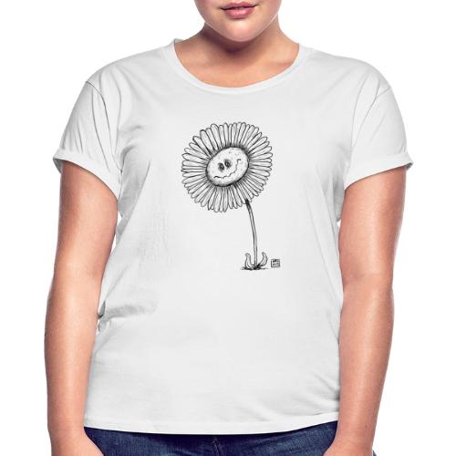 Blümchen - Frauen Oversize T-Shirt