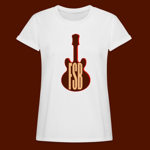 FSB Guitar Logo - Women's Oversize T-Shirt