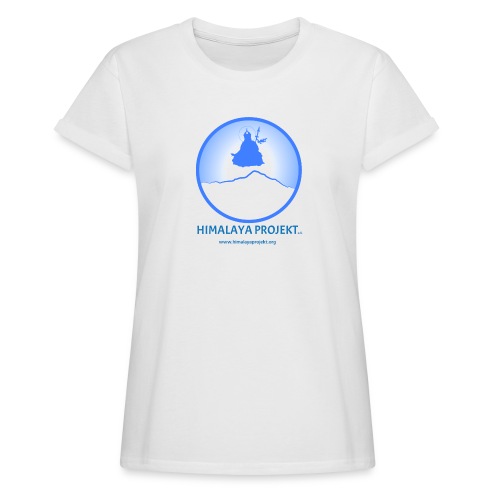 himalayaprojekt 900 gif - Frauen Oversize T-Shirt