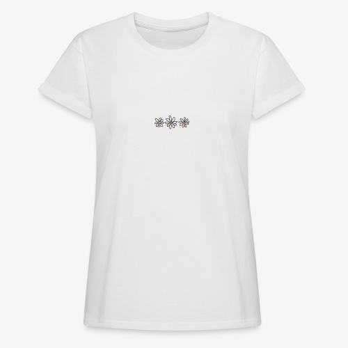 Flower Tee - Vrouwen oversize T-shirt