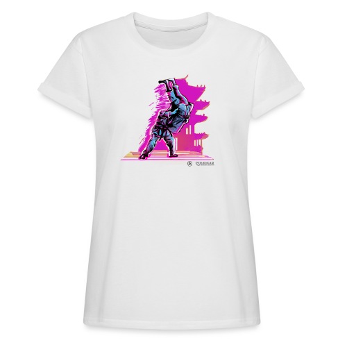 Neon Throw - Vrouwen oversize T-shirt