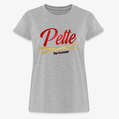 Pette the Drummer - Women’s Relaxed Fit T-Shirt