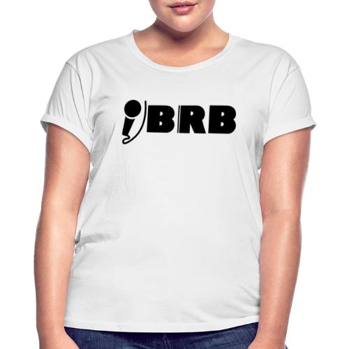 BRB Logo - Schwarz - Frauen Oversize T-Shirt